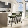 Amisco Jacob 30.75-in Swivel Bar Stool - Green Polyester - Black Metal 3 Amisco Jacob 30.75-in Swivel Bar Stool - Green Polyester - Black Metal -AMISCO Shop 330655573 AlternateImage1 l